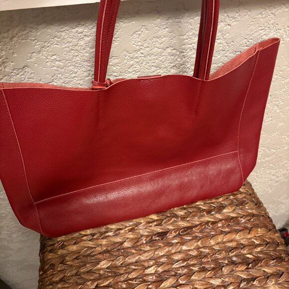 Leather Tote - Picture 4 of 4